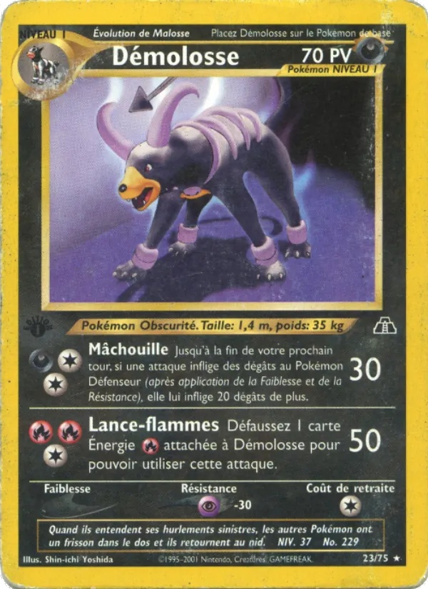 Démolosse 23/75 - Neo Discovery - Pokémon JCC