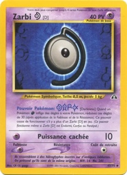 Zarbi D 47/75 - Neo Discovery - Pokémon JCC