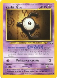 Zarbi E 67/75 - Neo Discovery - Pokémon JCC