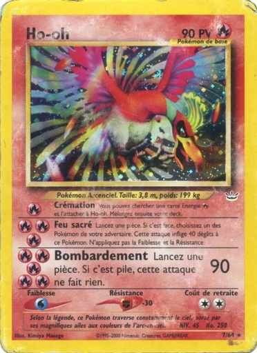 Ho-oh 7/64 Firstedition