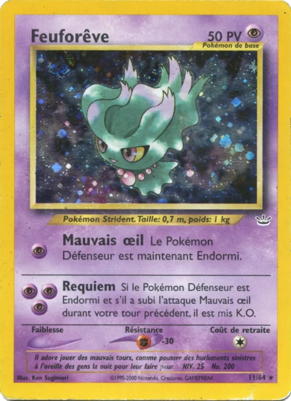 Feuforêve 11/64 - Neo Revelation - Firstedition - Pokémon JCC