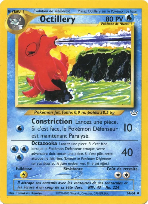 Octillery 34/64 - Neo Revelation - Pokémon JCC