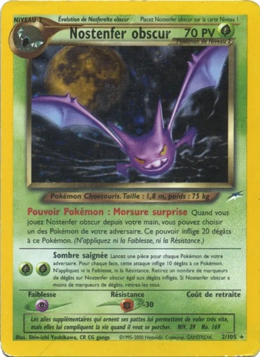 Nostenfer obscur 2/105 Firstedition
