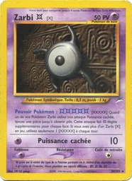 Zarbi X 30/105 - Neo Destiny - Pokémon JCC