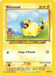 Wattouat 75/105 - Neo Destiny - Pokémon JCC