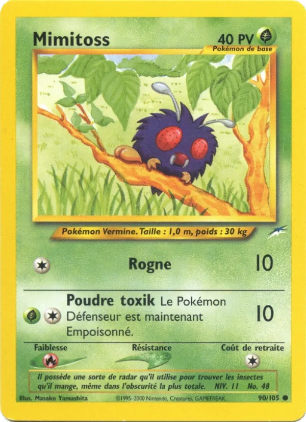 Mimitoss 90/105 - Neo Destiny - Pokémon JCC