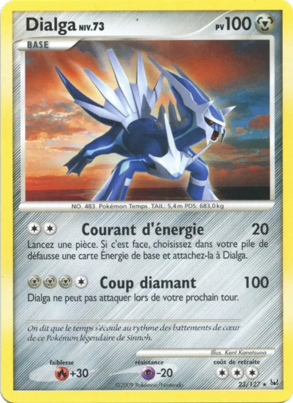 Dialga 23/127 - Platine - Pokémon JCC