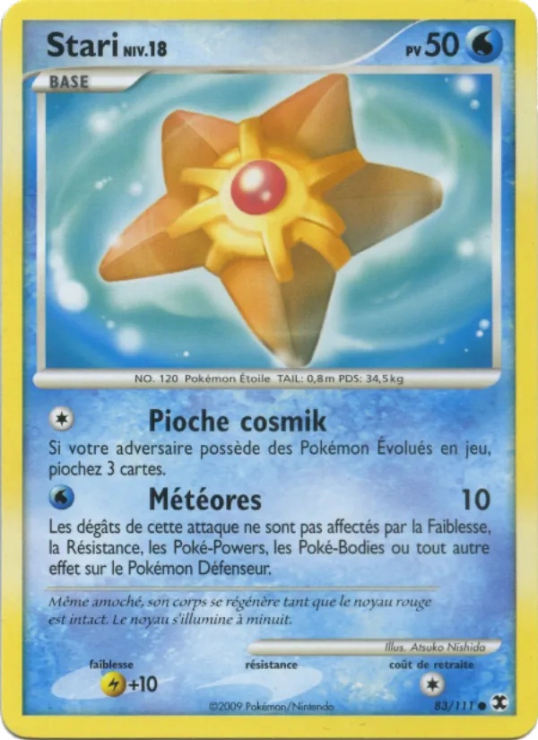 Stari Niv. 83/111 - Rivaux Émergeants - Pokémon JCC