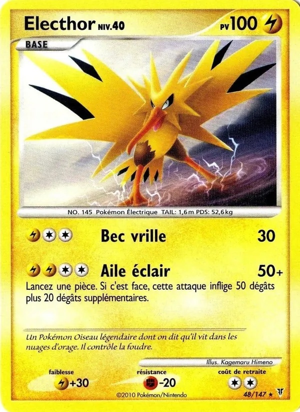 Electhor 48/147 - Vainqueurs Suprêmes - Pokémon JCC