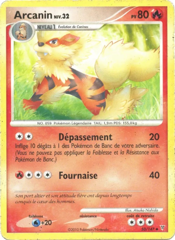 Arcanin 50/147 - Vainqueurs Suprêmes - Pokémon JCC