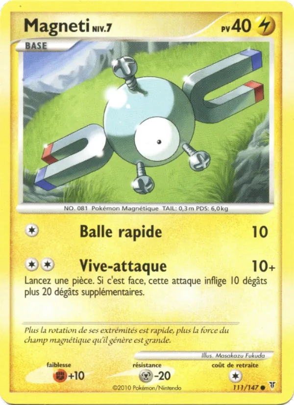 Magnéti 111/147 - Vainqueurs Suprêmes - Pokémon JCC