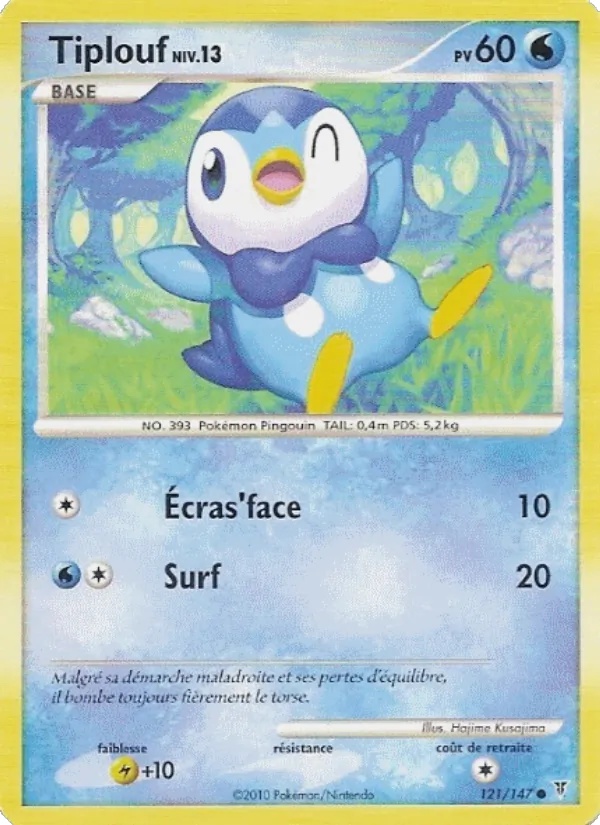 Tiplouf 121/147 - Vainqueurs Suprêmes - Pokémon JCC