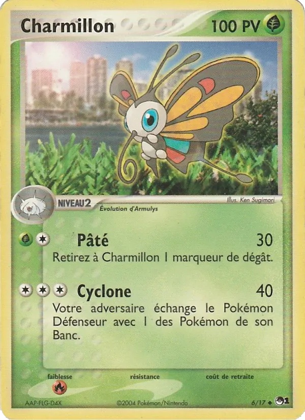 Charmillon 6/17 - POP Série 1 - Pokémon JCC