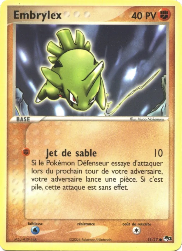 Embrylex 11/17 - POP Série 1 - Pokémon JCC