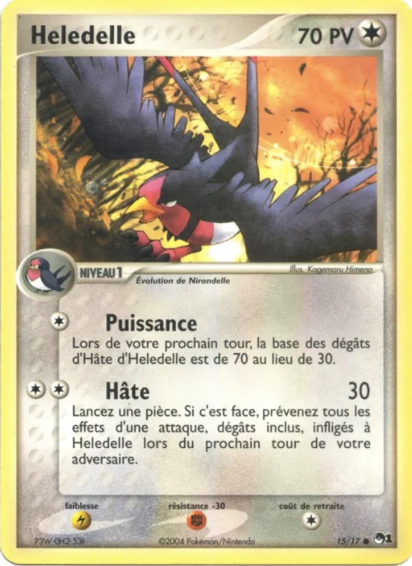 Hélédelle 15/17 - POP Série 1 - Pokémon JCC