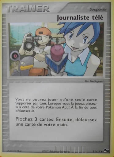 Journaliste télé 11/17