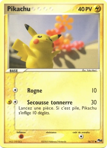 Pikachu 16/17