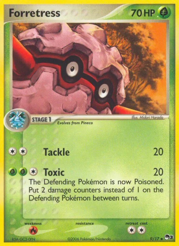 Foretress 9/17 - POP Série 3 - Pokémon JCC