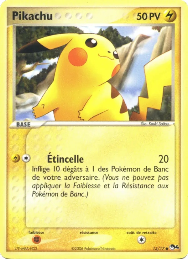Pikachu 13/17 - POP Série 4 - Pokémon JCC