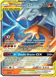 Reshiram et Dracaufeu GX 20/214 - Alliance Infaillible - Pokémon JCC