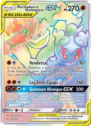 Marshadow et Mackogneur GX 221/214 - Alliance Infaillible - Pokémon JCC