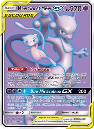 Mewtwo et Mew GX 222/236 - Harmonie des Esprits - Pokémon JCC