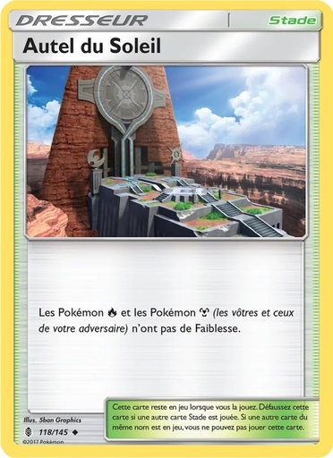 Autel du Soleil 118/145