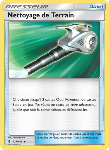 Nettoyage de Terrain 125/145